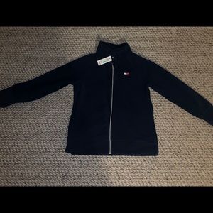 Tommy Hilfiger Navy Blue Zip Up Fleece NEW L